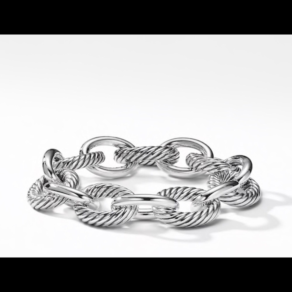 David Yurman Extra Large Oval Link Bracelet
